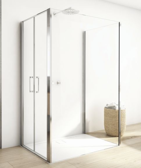 Sprchové kúty Sanswiss D22T2+D22F1+D22F3